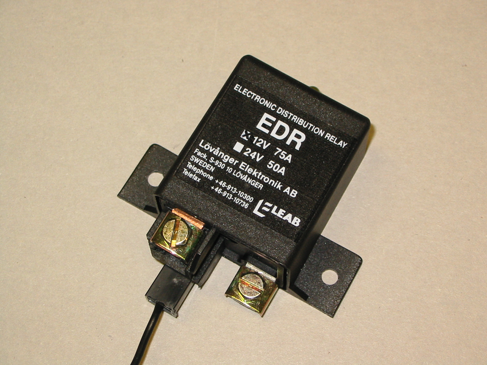 EDR-Trennrelais 12Volt